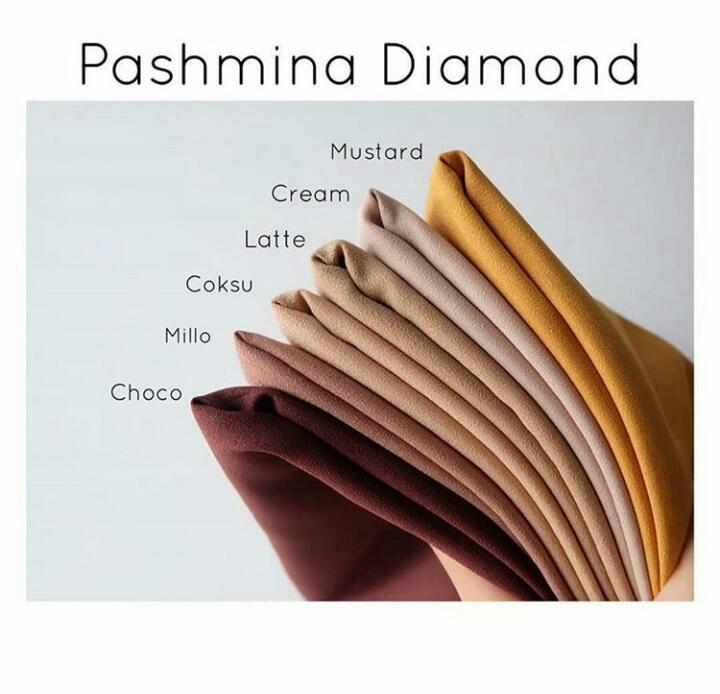Pashmina Diamond Fesyen Wanita Muslim Fashion Lainnya Di Carousell