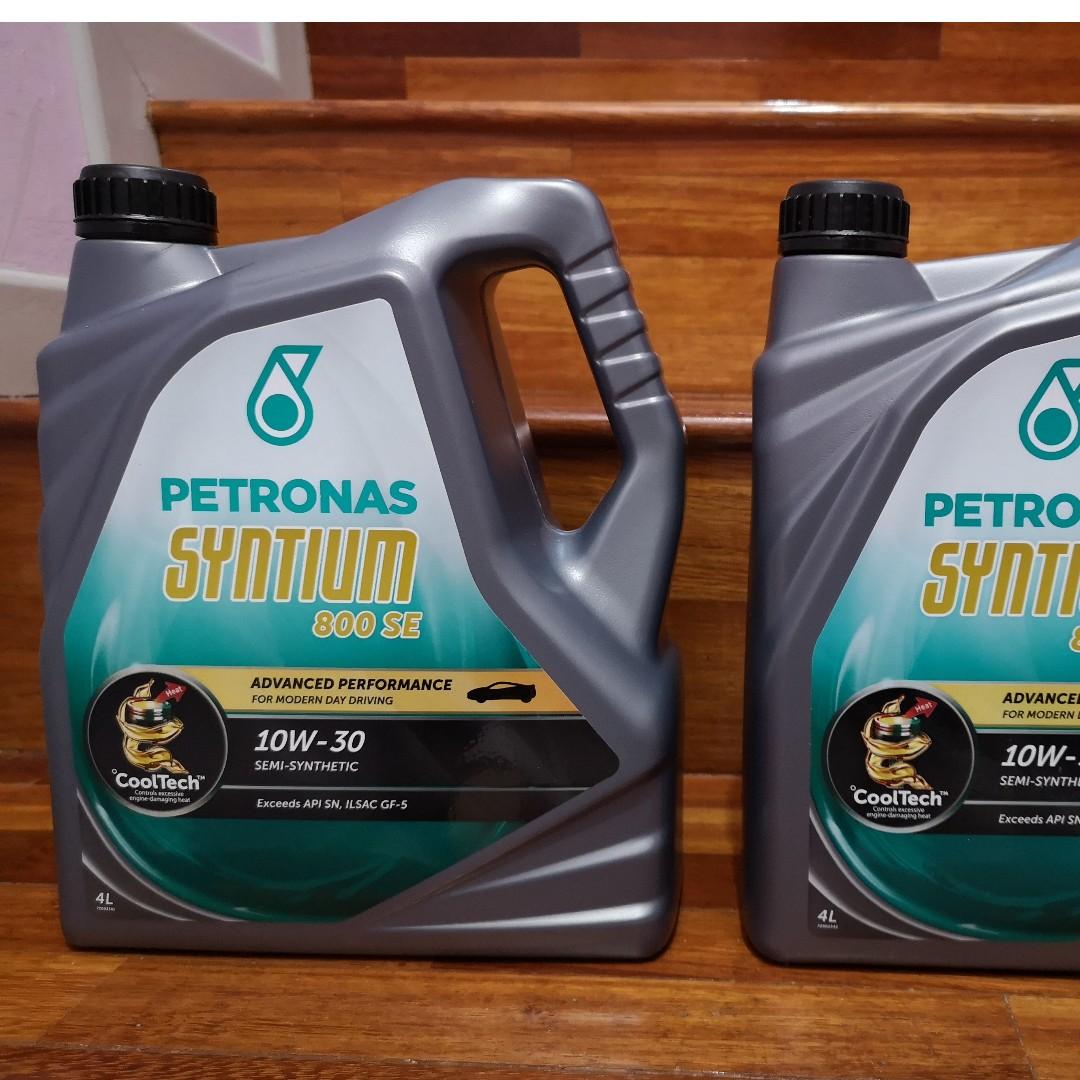 Petronas Syntium 800 Se 10w 30 Auto Accessories On Carousell