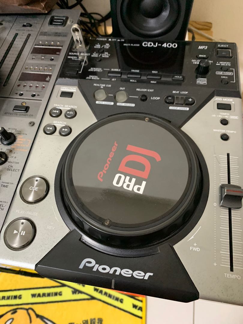 Pioneer cdj-400 兩台（不含混音器）