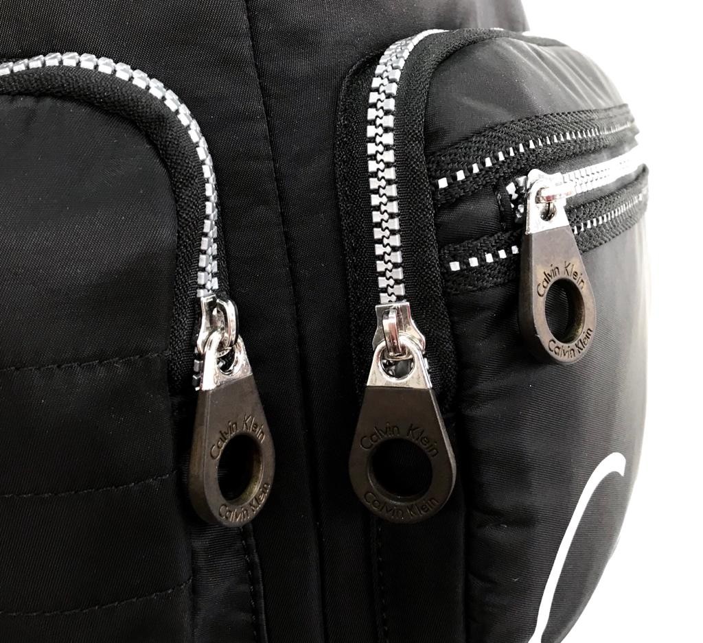 Calvin klein nylon signature backpack outlet
