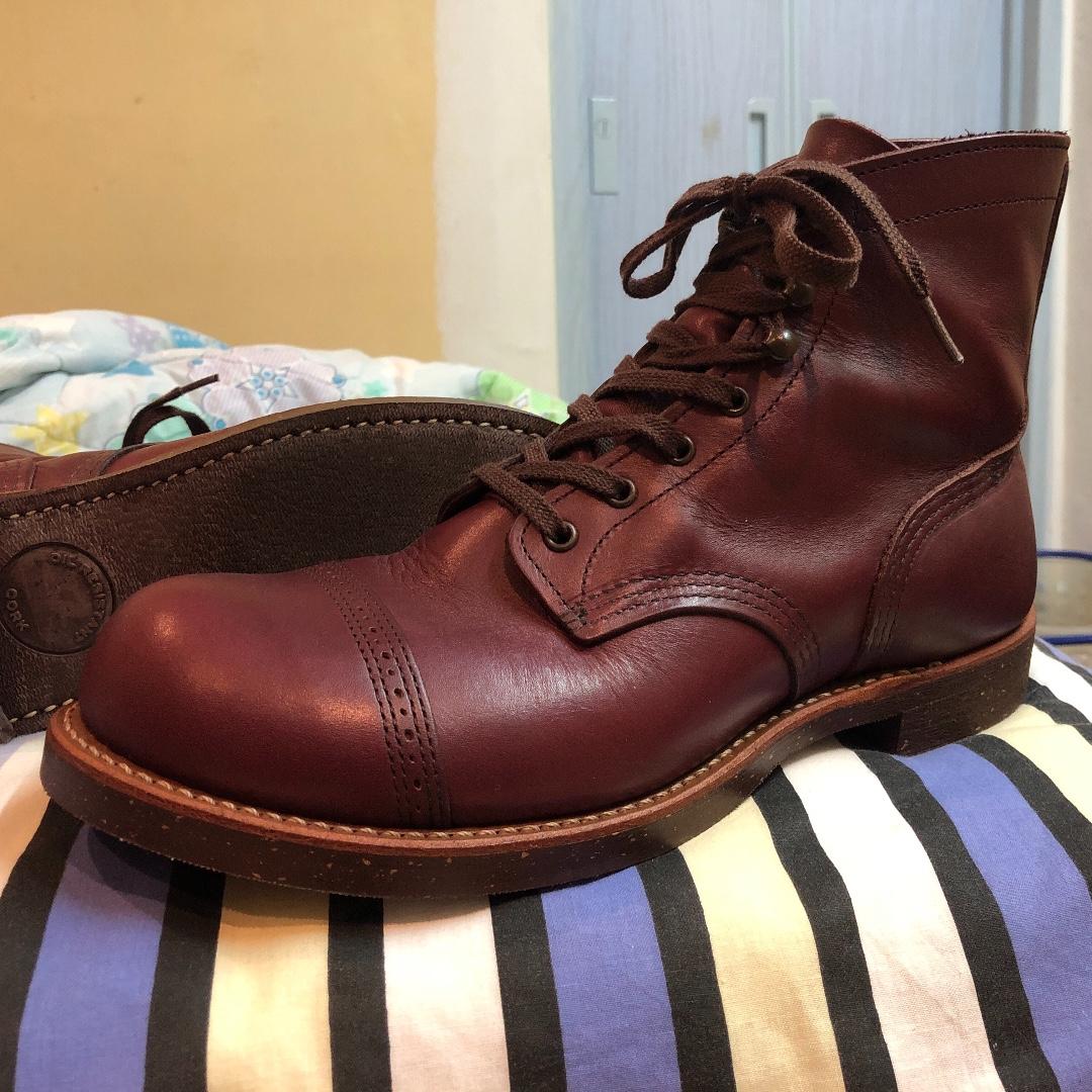 Red wing iron cheap ranger last
