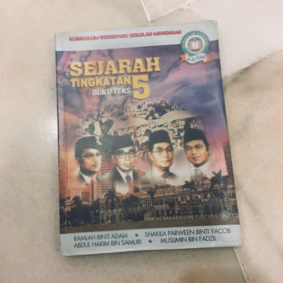 Sejarah buku teks form 5, Hobbies & Toys, Books & Magazines, Textbooks