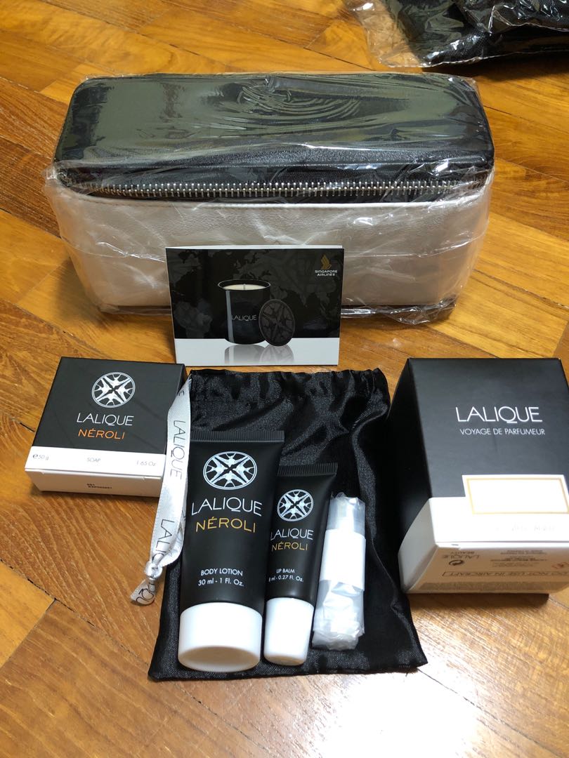 Singapore Airlines First Class Pyjamas By Lalique – UK Large, Brand New