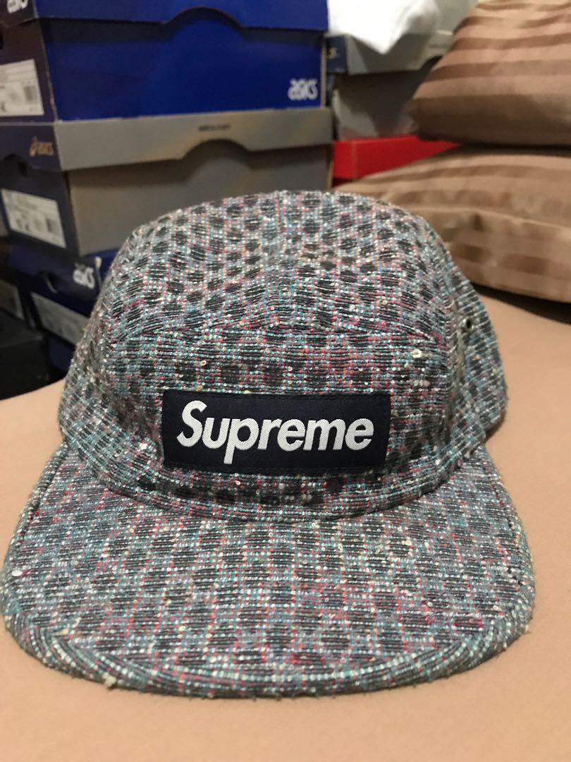 Supreme tweed hat deals