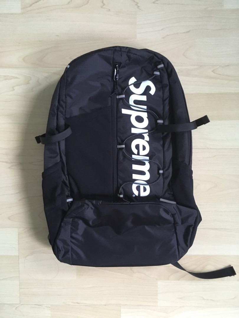 Supreme backpack ss17 real vs fake clearance