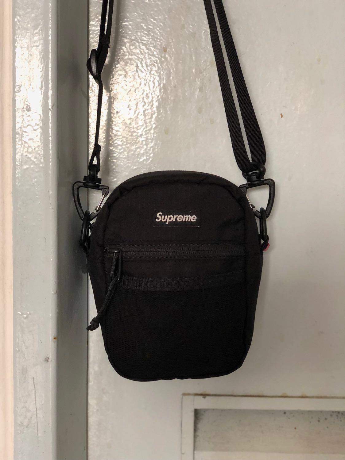 Supreme Shoulder Bag Black SS17 Crossbody