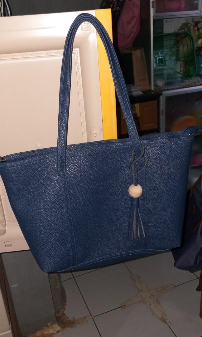Tas biru dongker fossil kw
