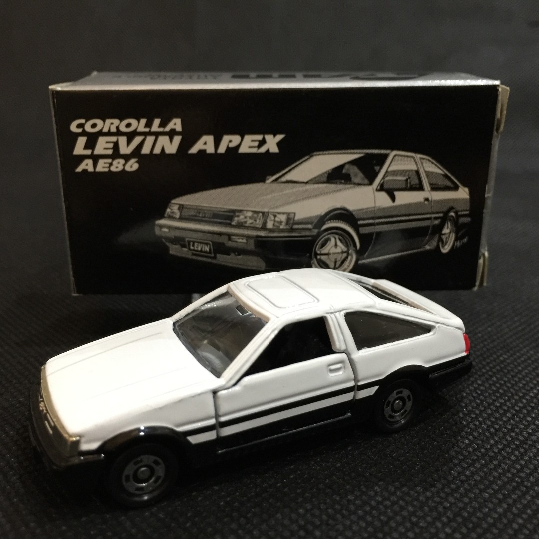 Tomica Toyota Ae86 Corolla Levin White Hobbies Toys Toys Games On Carousell