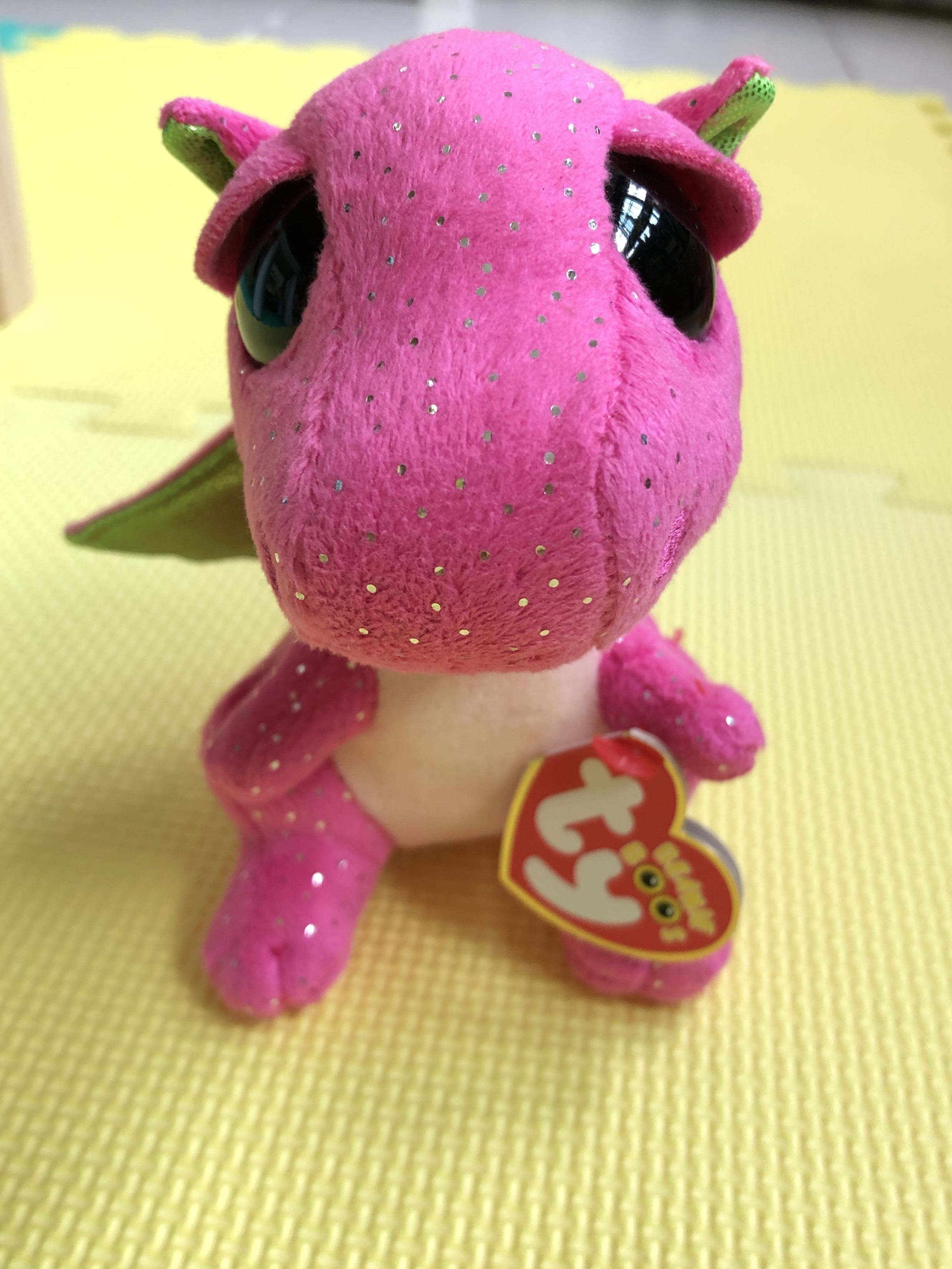 purple dragon teddy