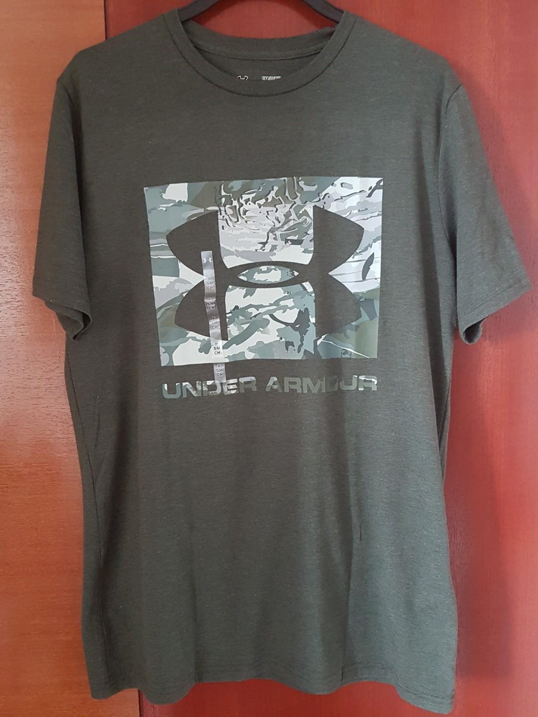 under armour logo tee