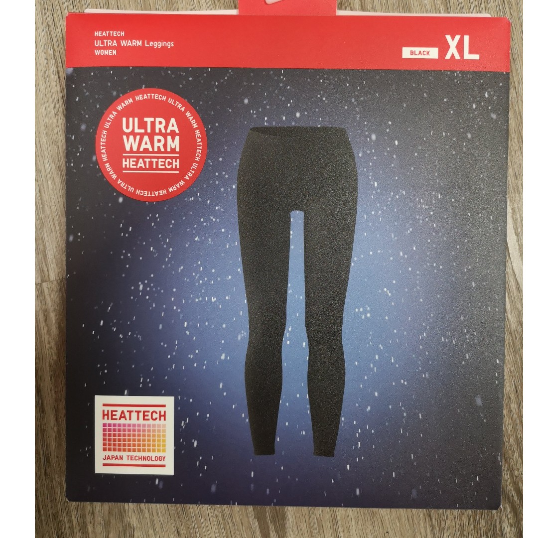 Uniqlo WOMEN HEATTECH Ultra Warm Leggings XL Black and Dark Gray available,  Women's Fashion, Bottoms, Other Bottoms on Carousell