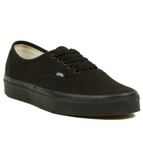 vans authentic full black original