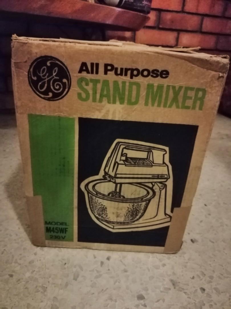 Vintage General Electric Stand Mixer, Furniture & Home Living, Home