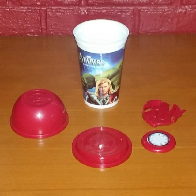 Vintage Jollibee Avengers 1 Tumbler With Blaster 2012 045 Everything Else Others On Carousell