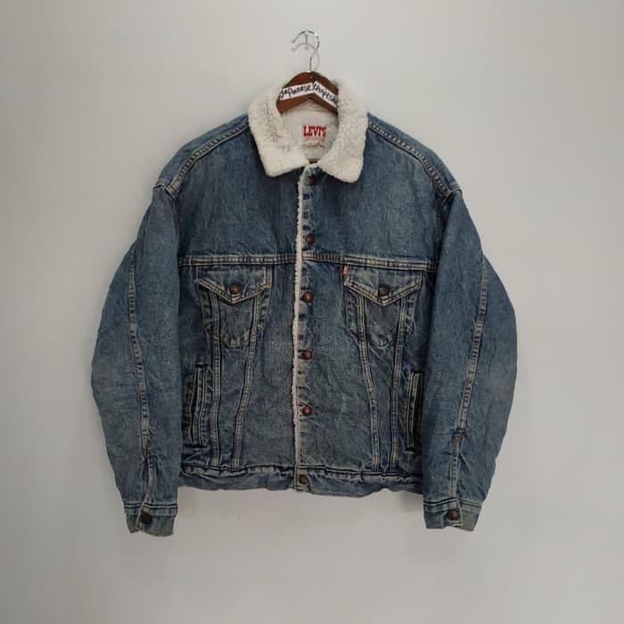 mens levis sherpa denim jacket