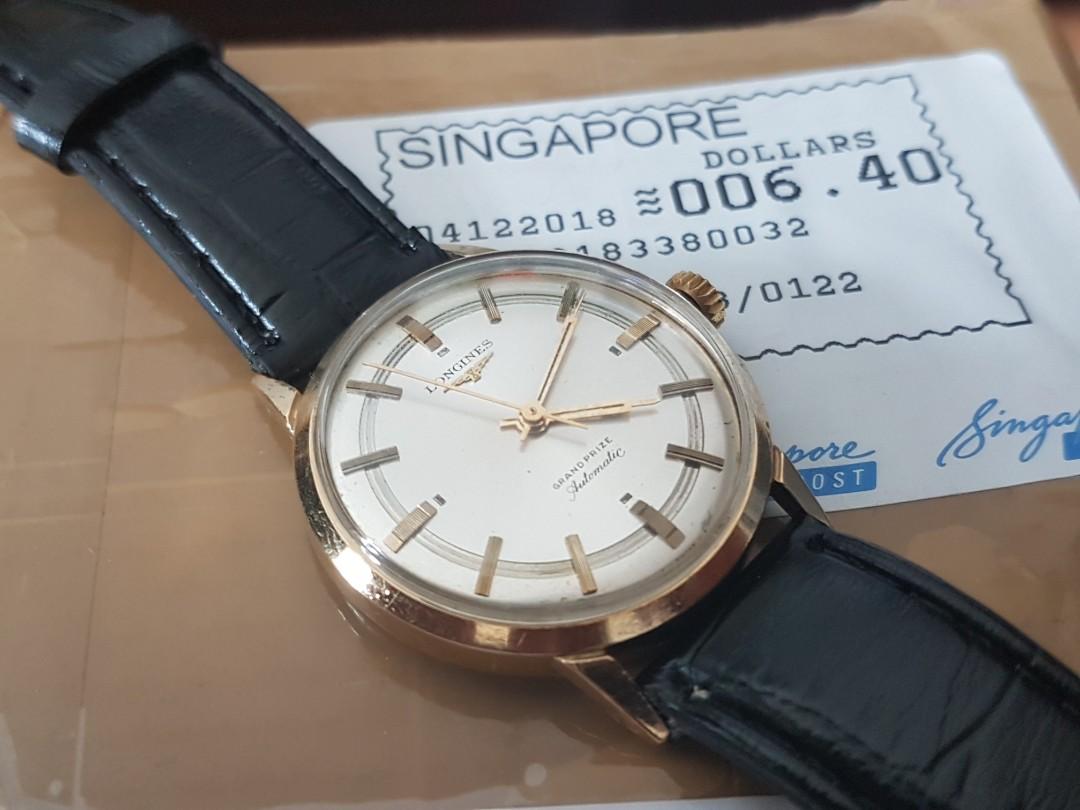 Longines grand prize store automatic 10k gold filled