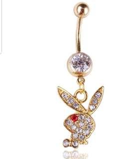 Playboy Bunny Sect Belly Ring