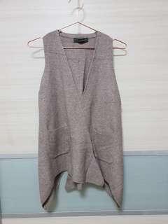 Knit type vest