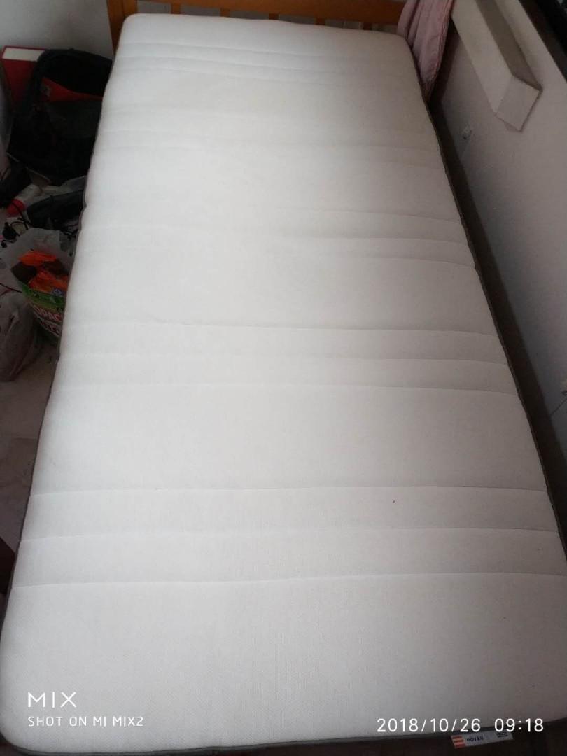 2 single bed mattress Alton/IKEA, Furniture & Home Living, Furniture