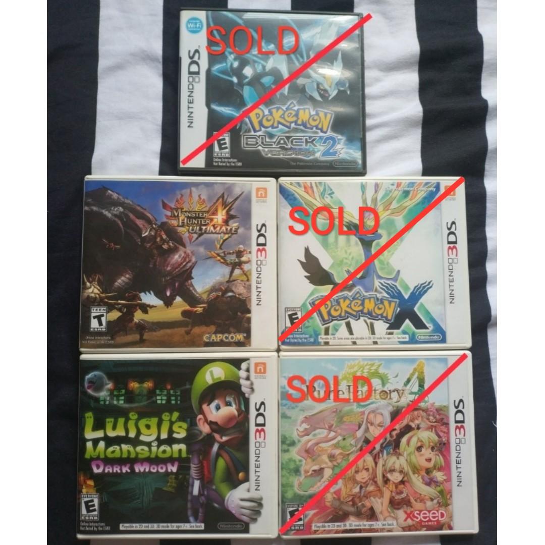 used pokemon 3ds games