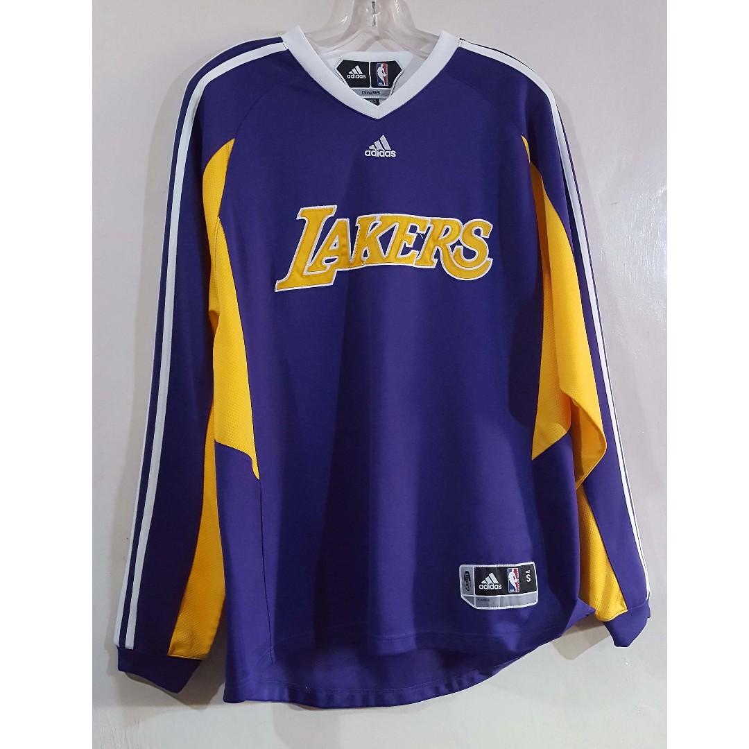 Adidas Climax365 NBA Authentics Lakers Warm Up Jacket Small Men s