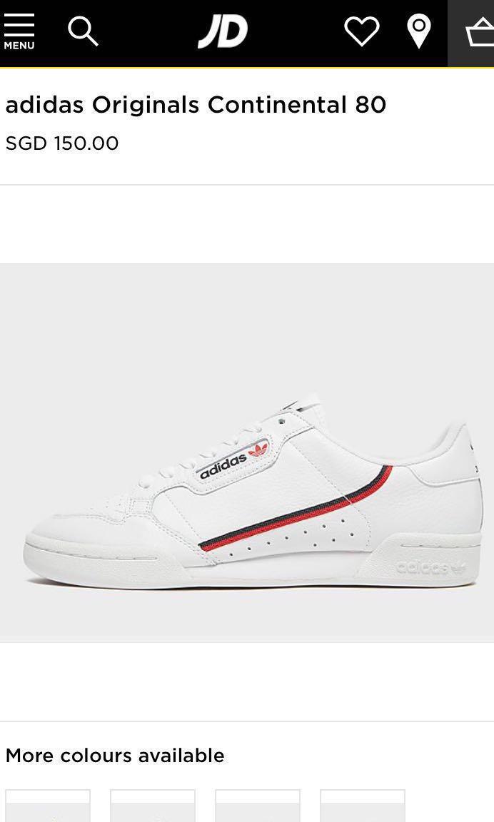adidas continental jd