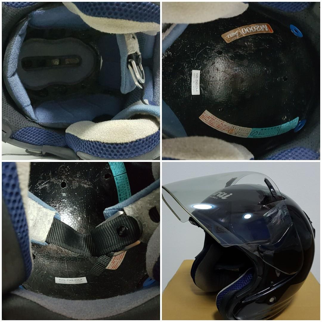 Perbezaan helmet arai sales original