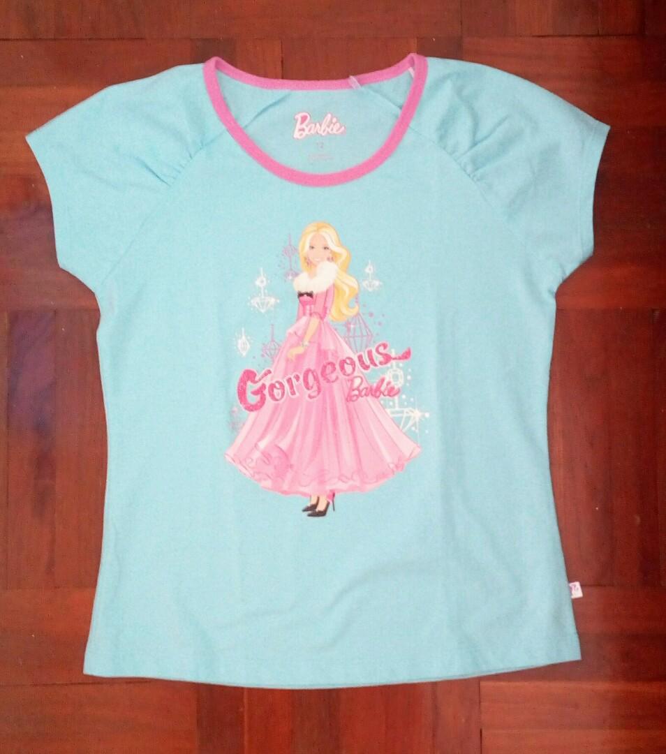 toddler girl barbie shirt