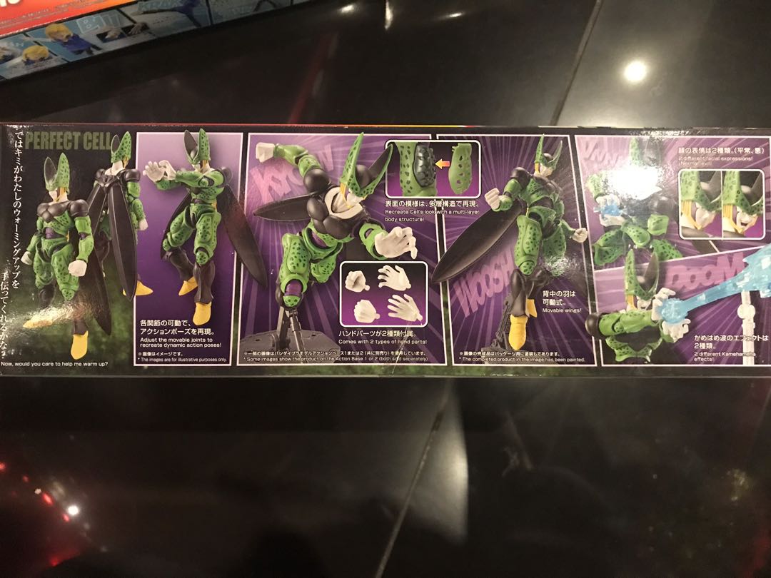 Perfect Cell Model Kit Bandai Dragon Ball Figure-Rise Standard Perfect Cell Plastic Model Kit ...