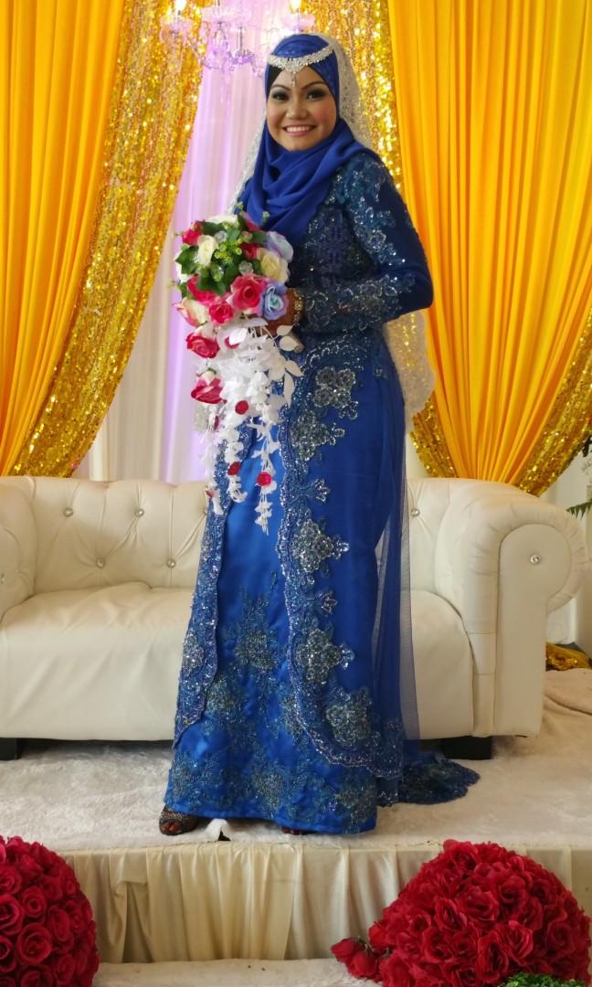Royal blue couple outfits on sale