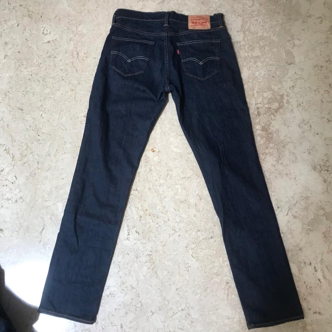 Celana Jeans Levis 511 Slim Made In Egypt Original Preloved, Fesyen Pria,  Pakaian , Bawahan di Carousell