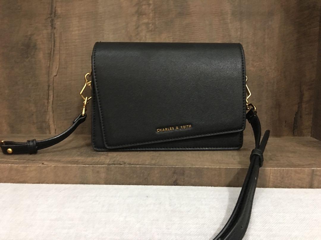 Asymmetric front flap bag online