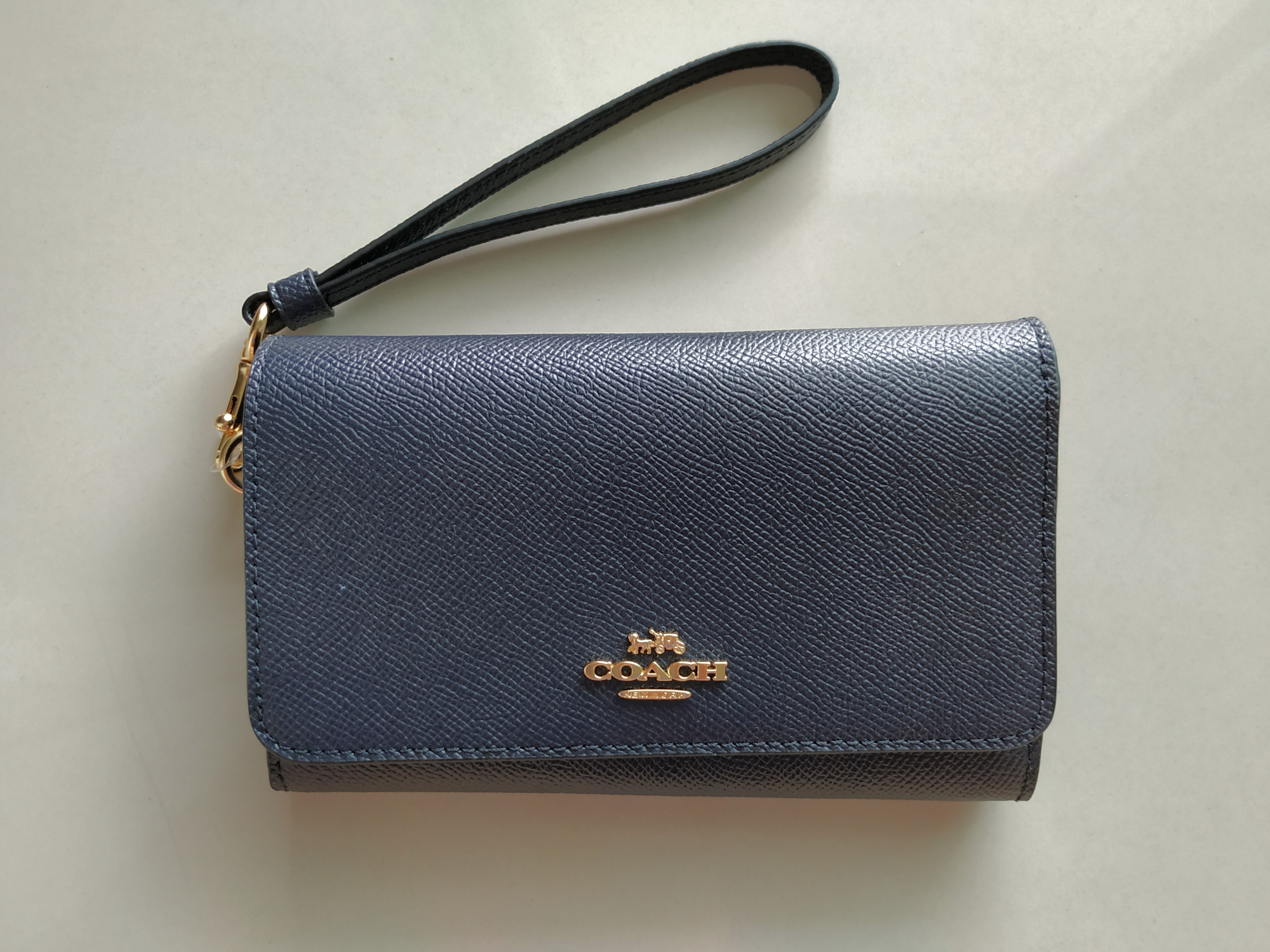 wristlet double zip