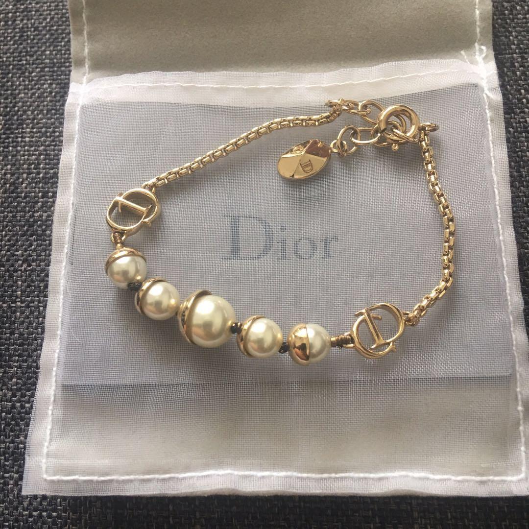 Dior bracelet with sale pearl