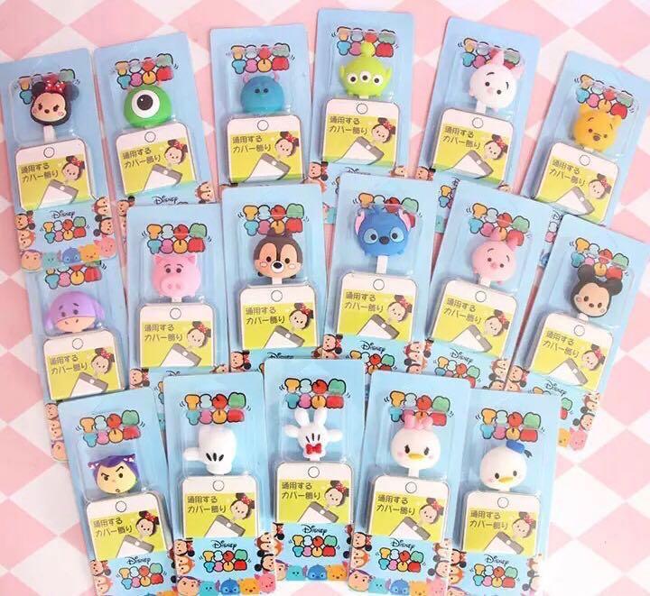 Disney Tsum Tsum Cable Bites Mobile Phones Tablets Mobile Tablet Accessories Mobile Accessories On Carousell