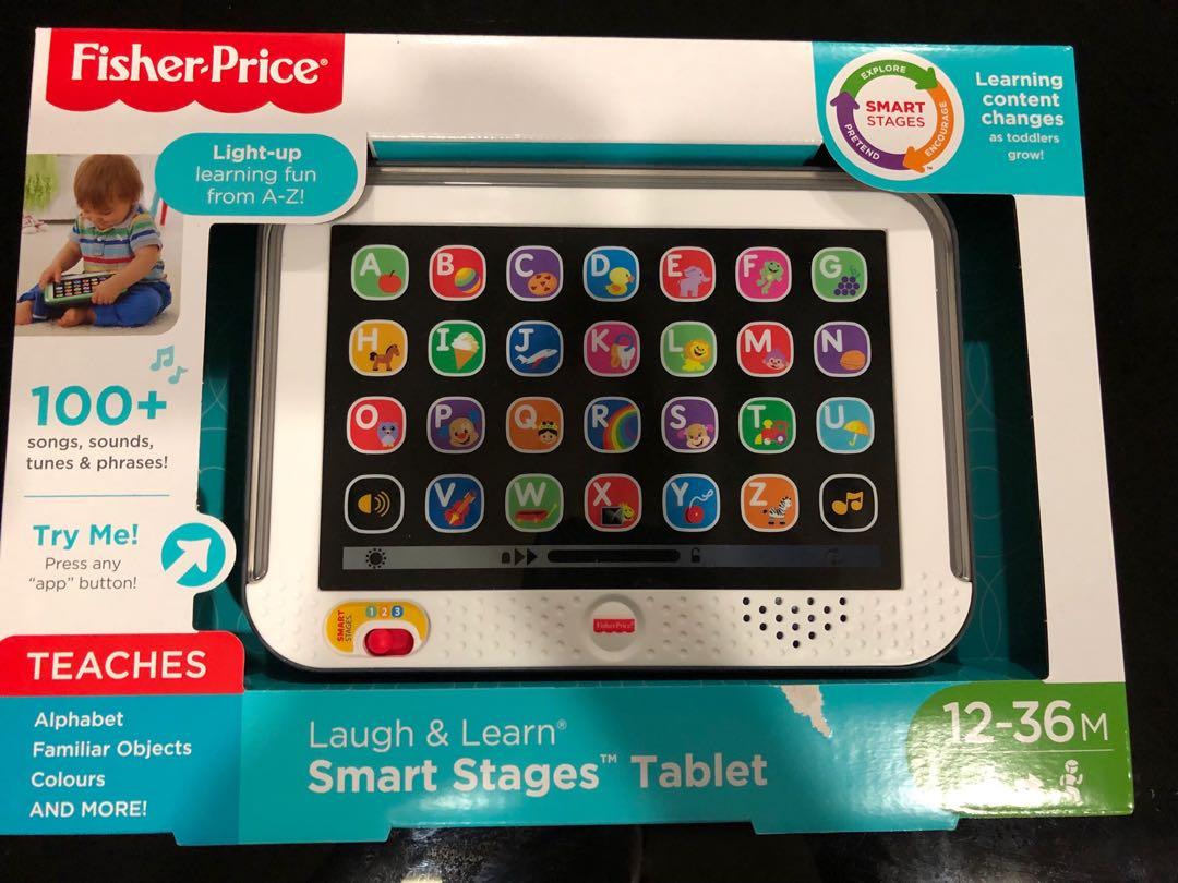Fisher Price Tablet, Babies & Kids, Infant Playtime on Carousell