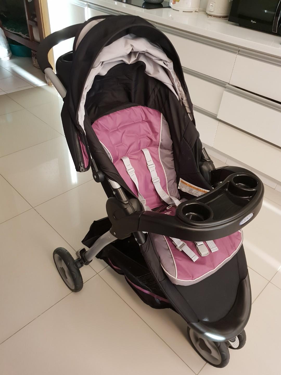 graco stroller 3 wheels