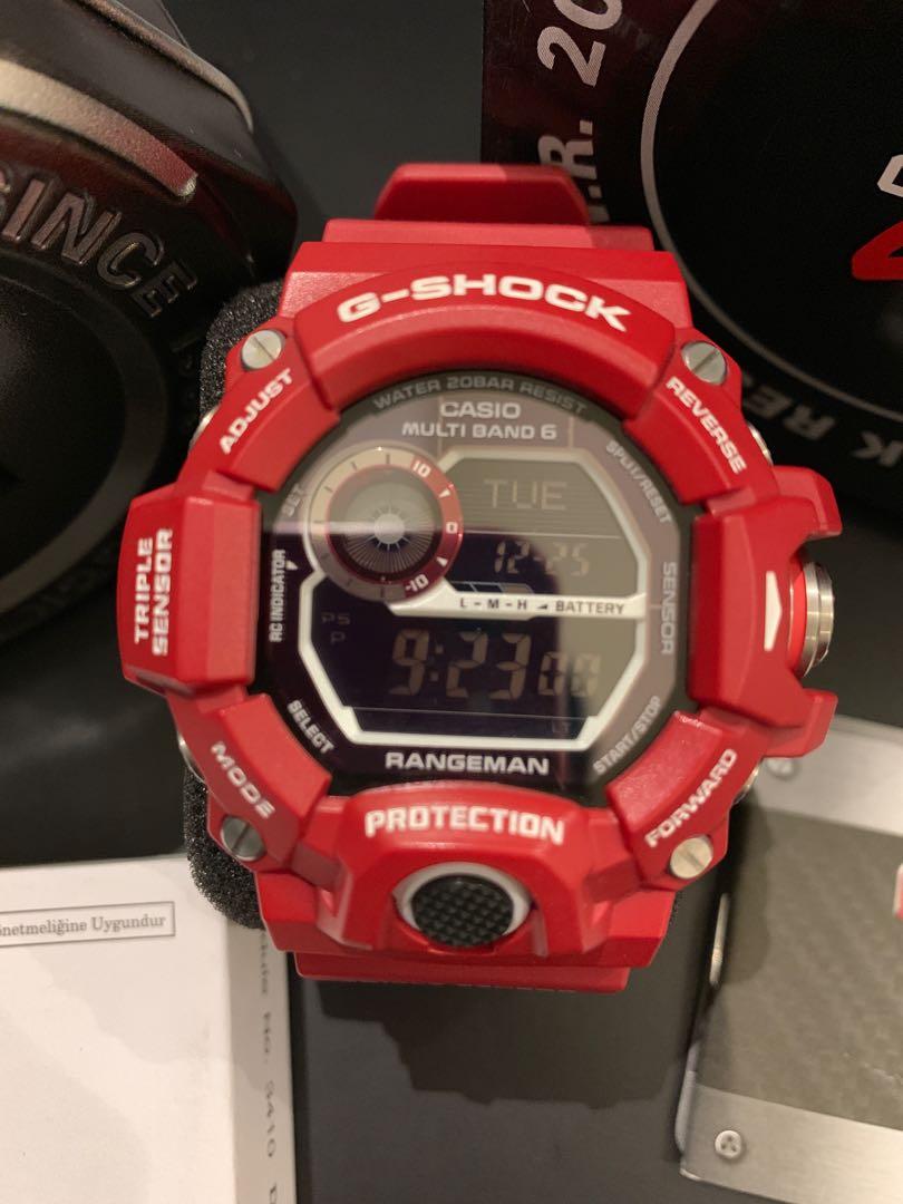 G shock Range Man GW9400RD 4DR Mobile Phones Gadgets Wearables Smart Watches on Carousell