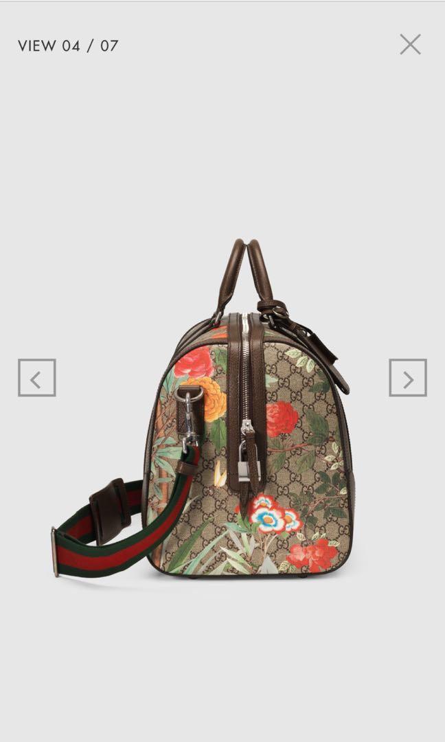 Gucci tian supreme duffle bag Luxury Bags Wallets on Carousell