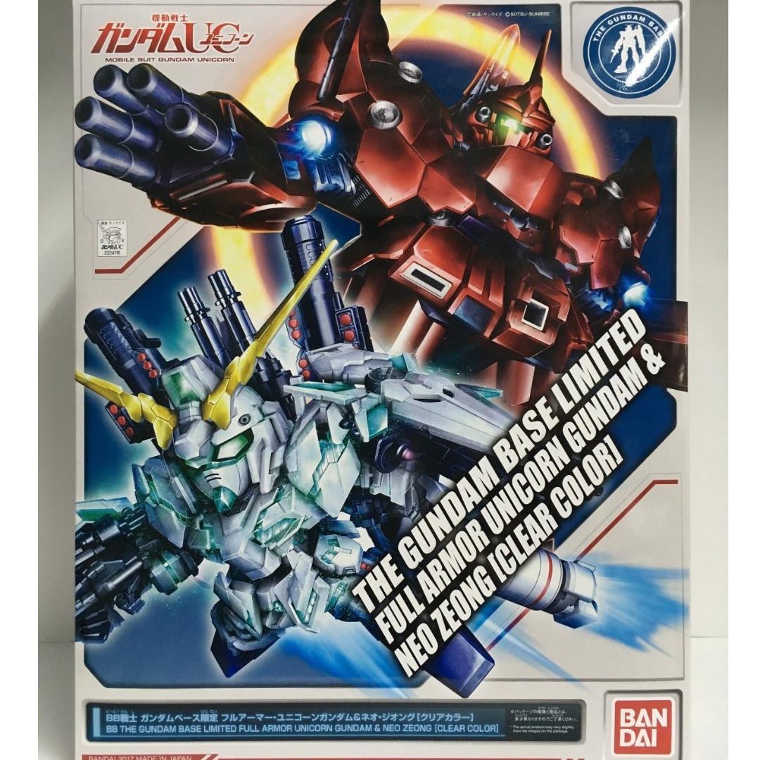 Gundam Base Exclusive Sd Full Armor Unicorn Gundam Neo Zeong