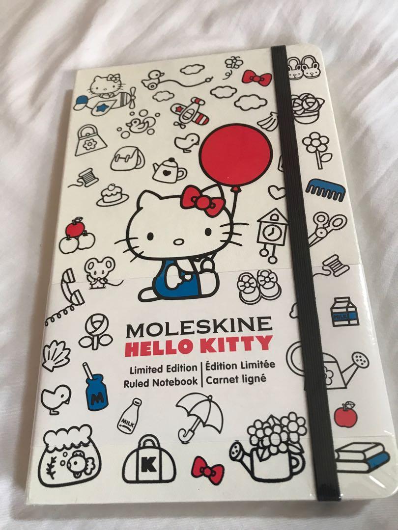 Hello Kitty x Moleskine Notebook, Hobbies & Toys, Stationery & Craft