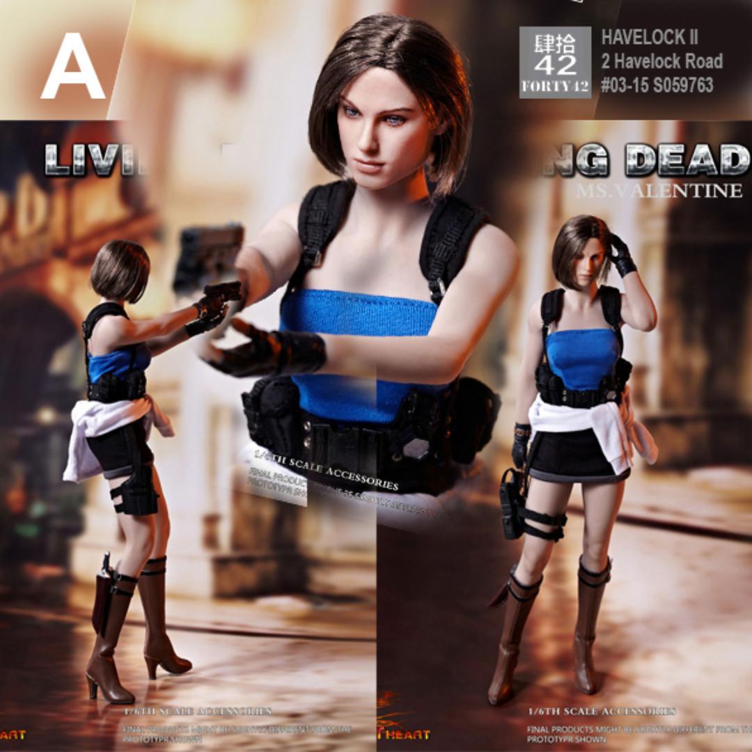 Toys Games 1 6 Scale Hot Heart Fd005a Fd005b Jill Ms Valentine Action Figure Full Set Toy Com