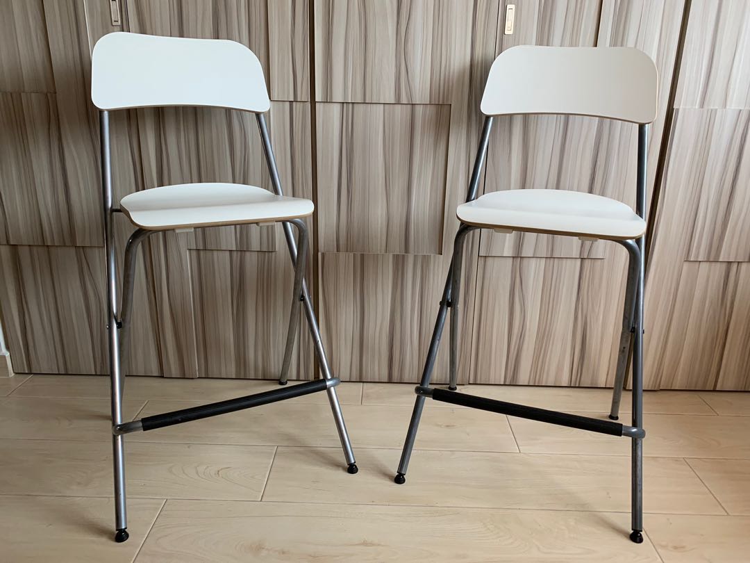 Ikea Franklin Foldable Bar Stool Furniture Tables Chairs On Photo