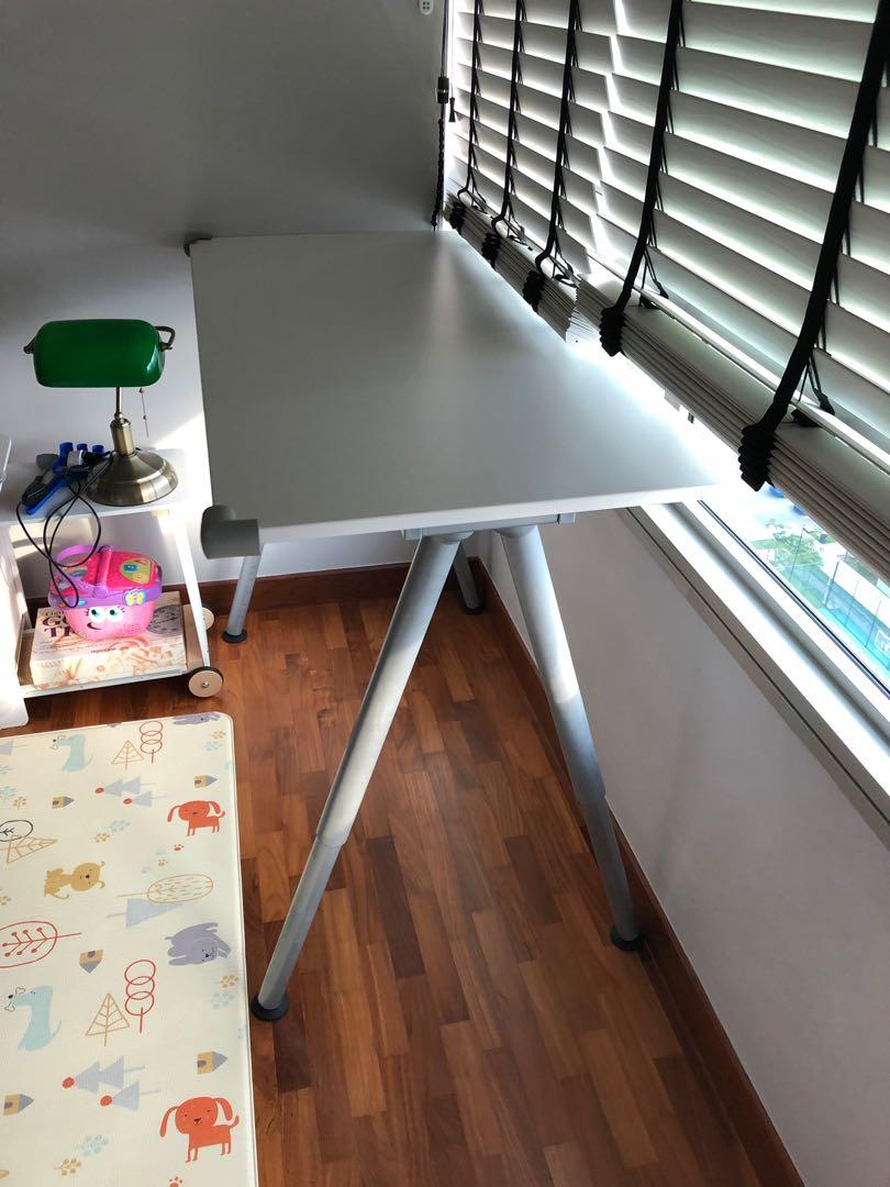 Ikea Thyge Desk Furniture Tables Chairs On Carousell