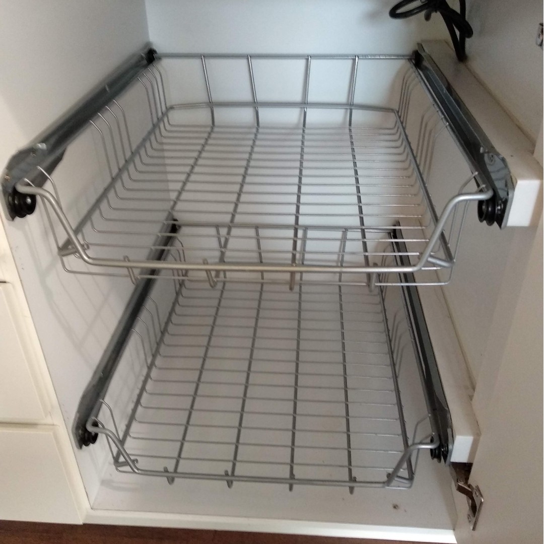 UTRUSTA Wire basket - 24x24  Ikea kitchen organization, Ikea kitchen  cabinets, Diy kitchen storage