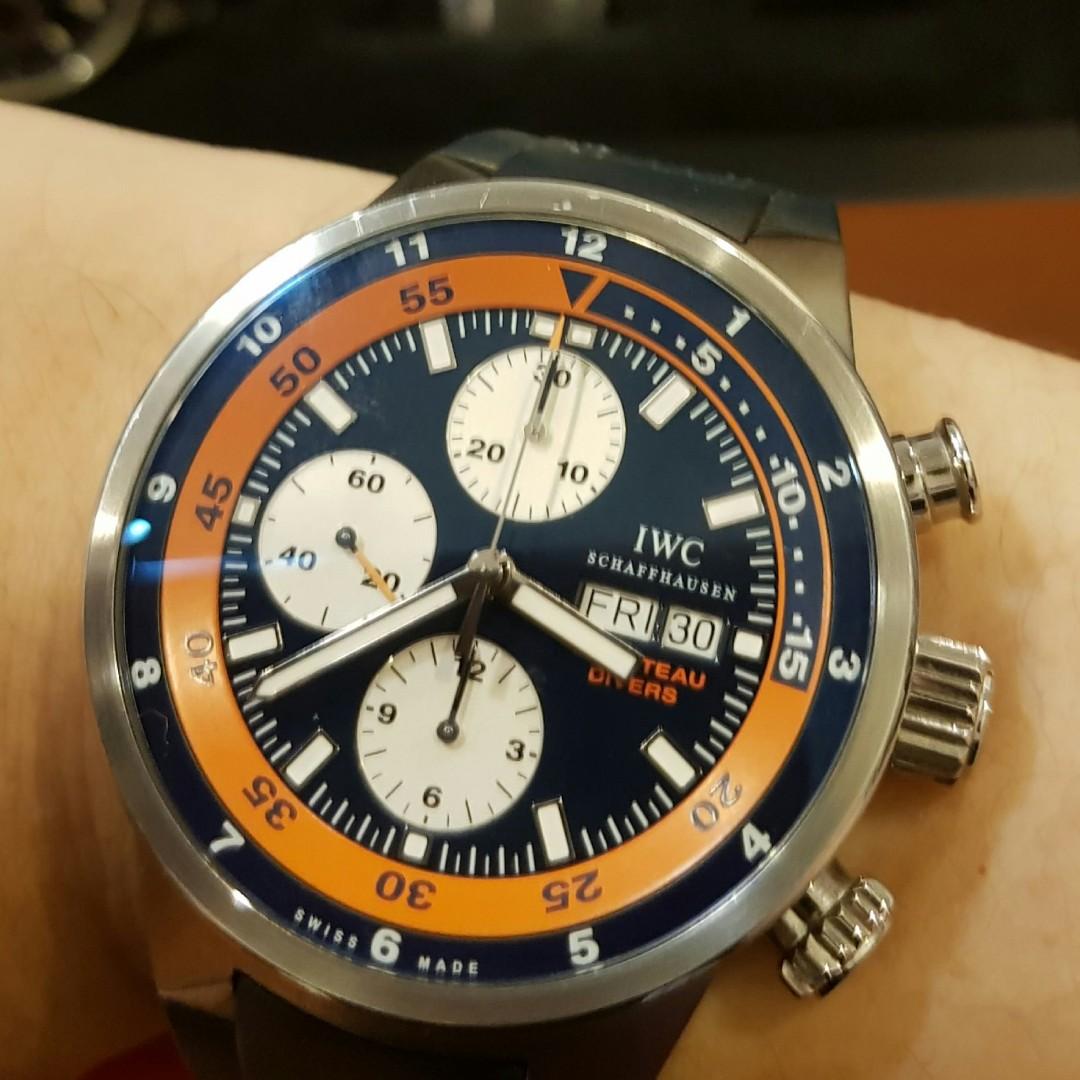 IWC 3781 01 Aquatimer Chronograph Cousteau Divers Limited Edition