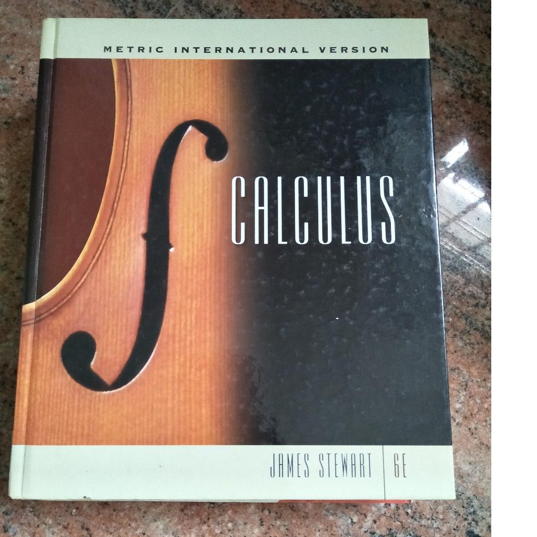 James Stewart Calculus Book Hard Cover Books Stationery