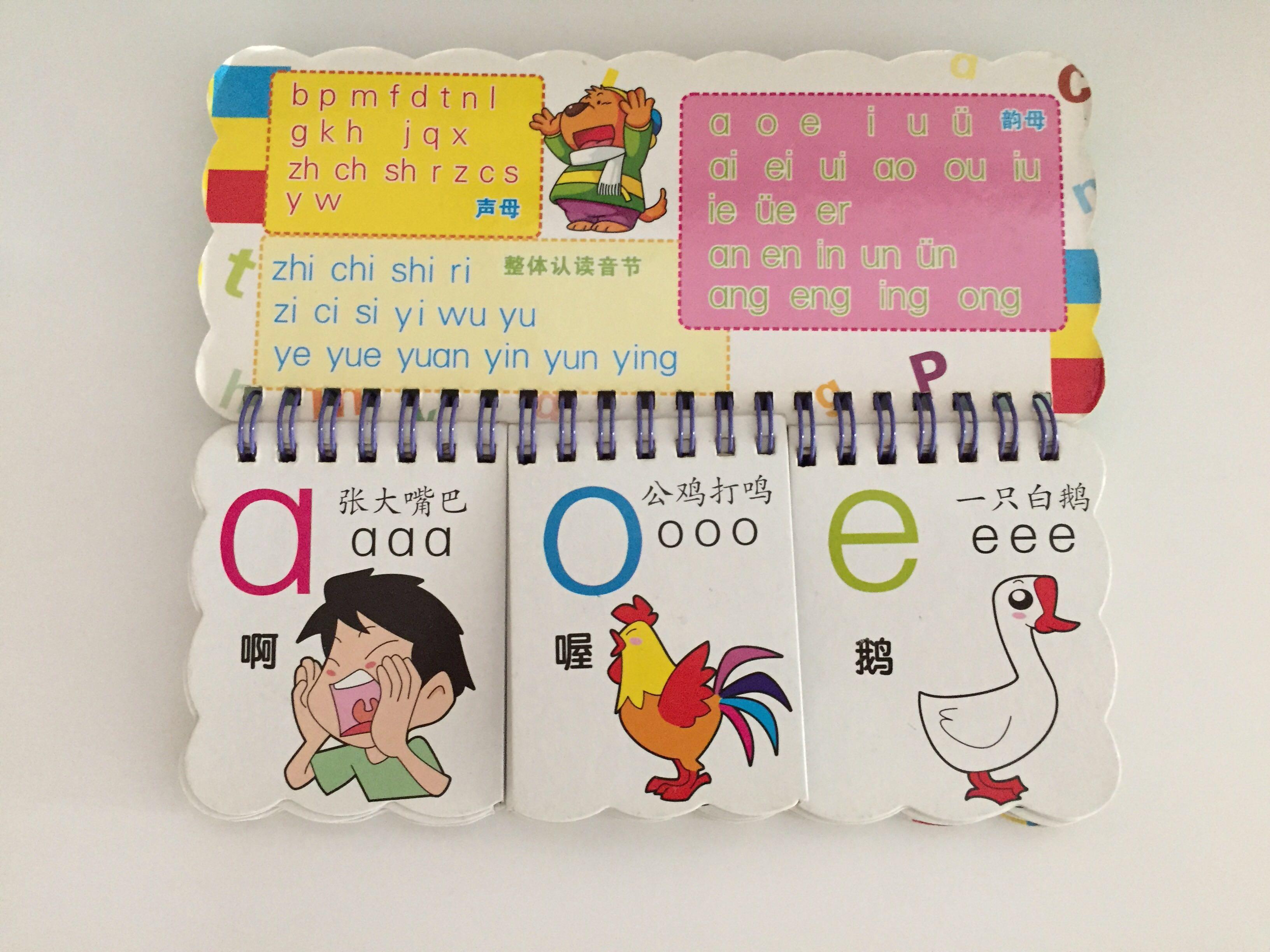 K2 P1 Prep Wipe Clean Chinese Word and Hanyu Pinyin books, Hobbies