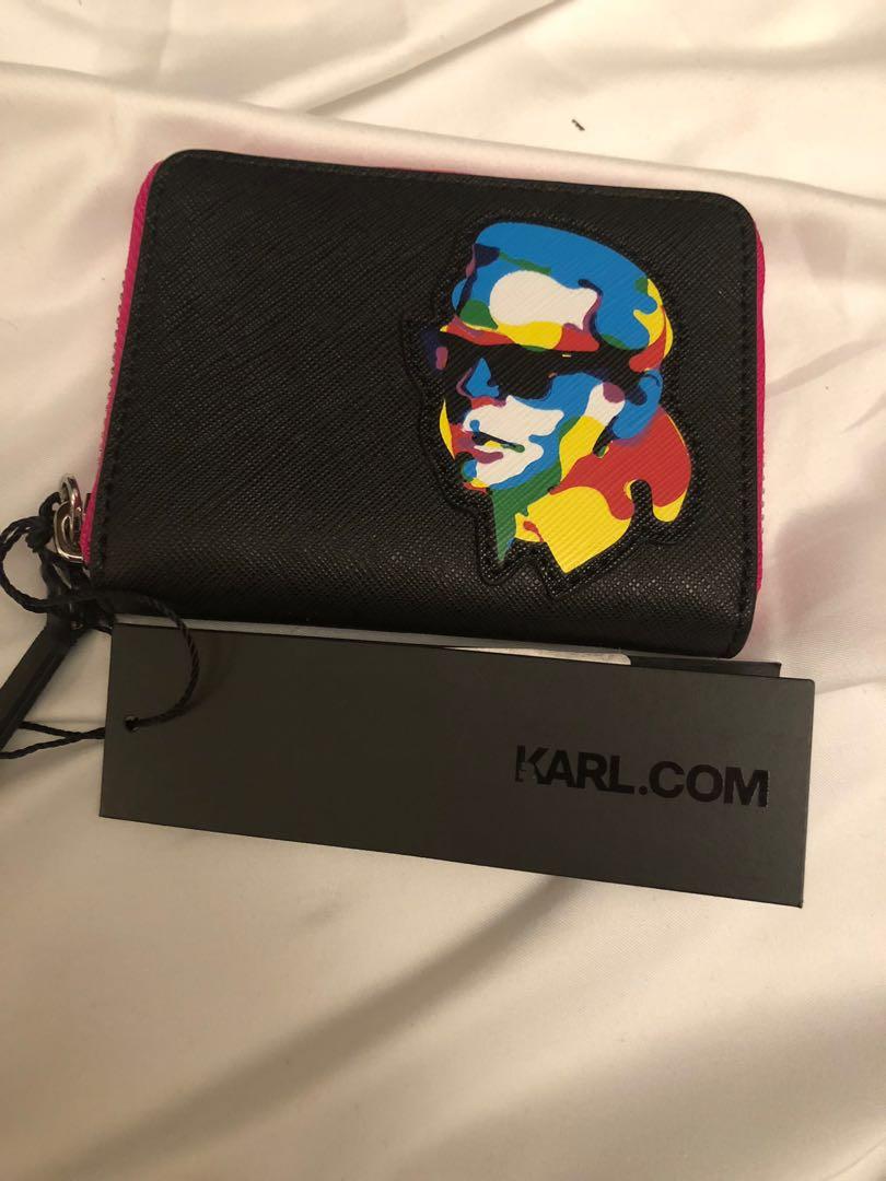 Karl Lagerfeld Box Clutch Bag, Luxury, Bags & Wallets on Carousell