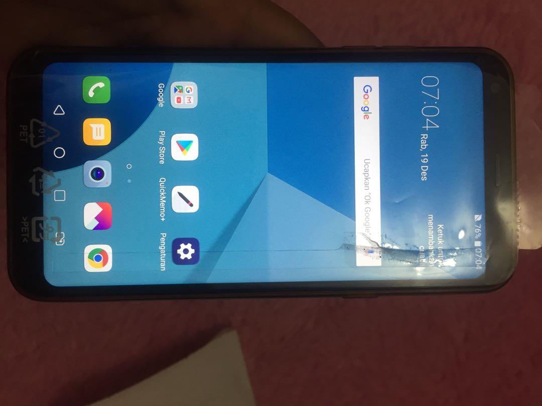 Lg Q6 Plus Second Mulus Like New Telepon Seluler Tablet Ponsel Android Lg Di Carousell